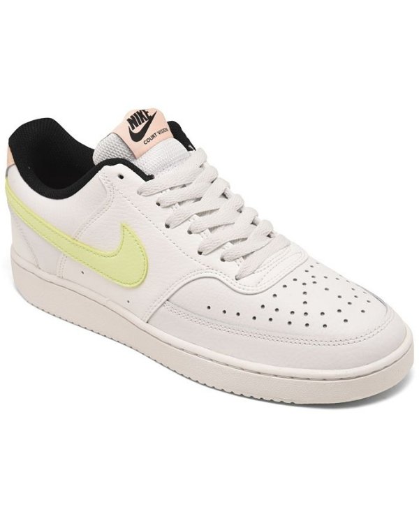 Women's Court Vision Low Casual Sneakers from Finish Line