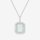 Yes, Please! Womens Lab Created White Opal Sterling Silver Pendant Necklace