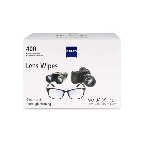 光学产品无痕擦拭纸巾 400张 适用镜头 眼镜 手机屏幕
