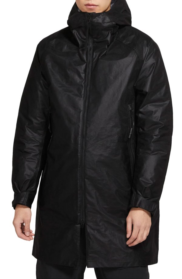 Sportswear Tech Pack Weather Resistant Hooded Coat