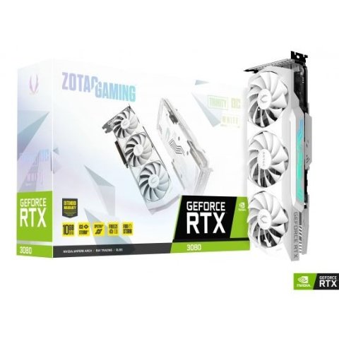 ZOTAC GAMING GEFORCE RTX 3080 TRINITY OC 显卡$949.99 12GB版本$999 