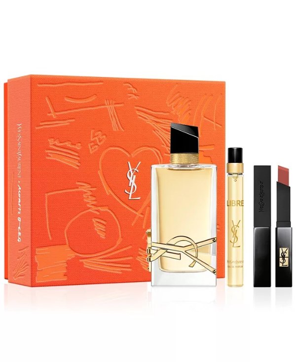 3-Pc. Libre Eau de Parfum & Slim Velvet Radical Lipstick Gift Set, Created for Macy's