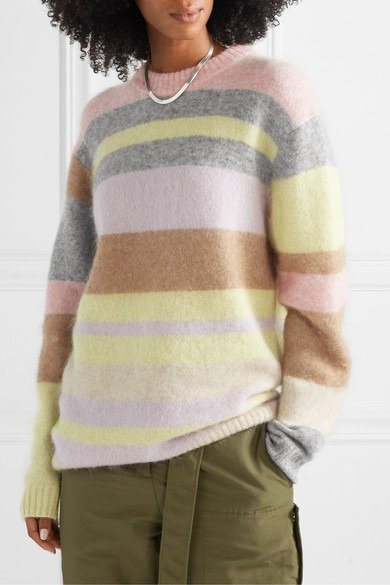 Kalbah striped knitted sweater