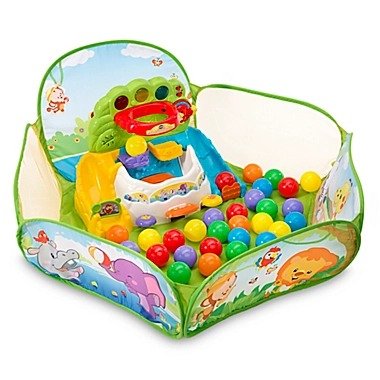 ® Drop N Pop Ball Pit in Green | buybuy BABY