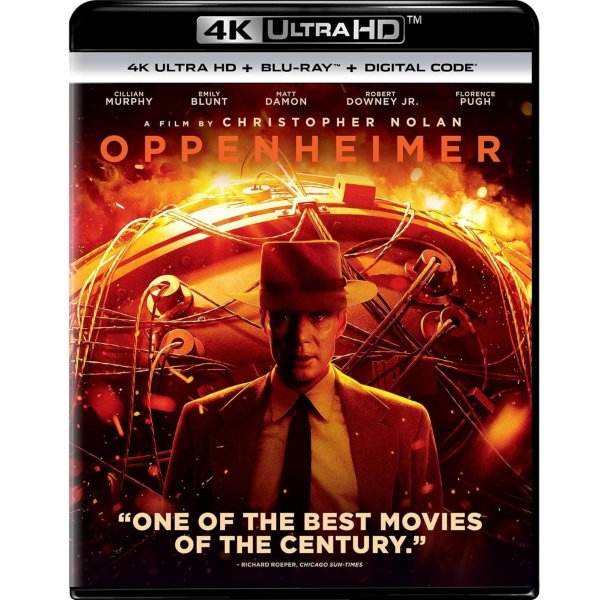 Oppenheimer - 4K Ultra HD + Blu-ray + Digital [4K UHD]