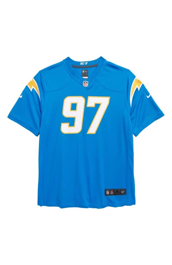 Youth Nike Joey Bosa Powder Blue Los Angeles Chargers Game Jersey