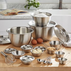 Better Homes & Gardens Stainless Steel Mixing Set, 23 Pieces