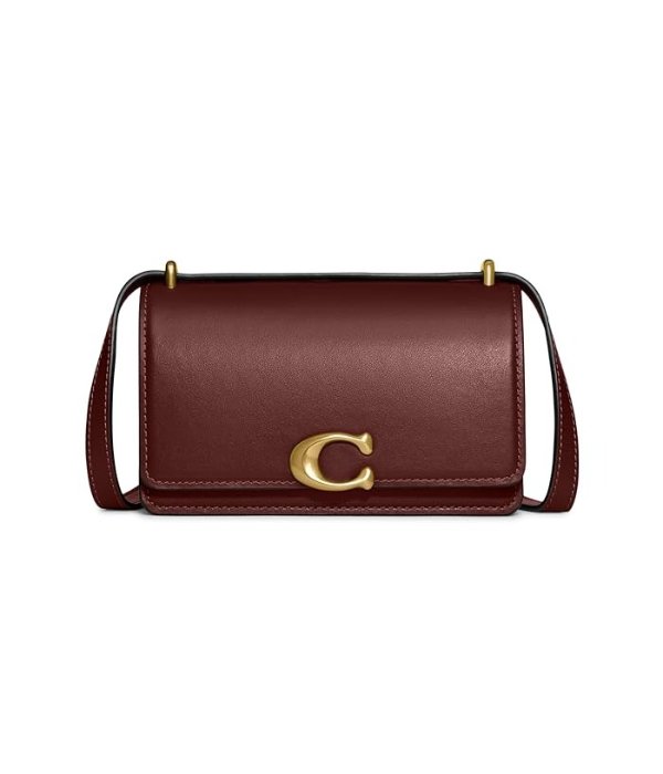 Luxe Refined Calf Leather Bandit Crossbody