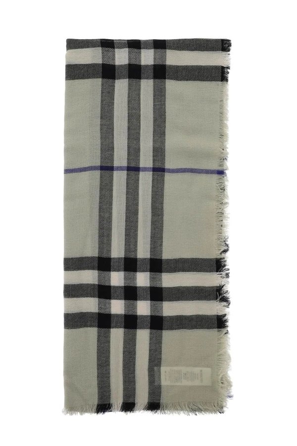 ered wool stole Burberry