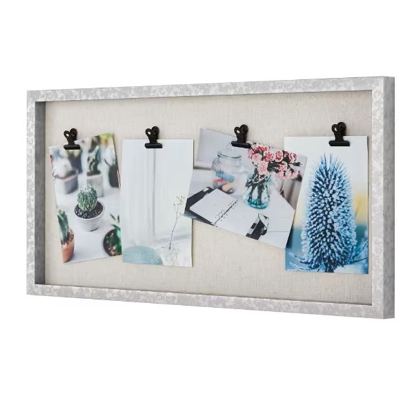 5 in. x 7 in. Photo Collage Wall Frame with Clips
