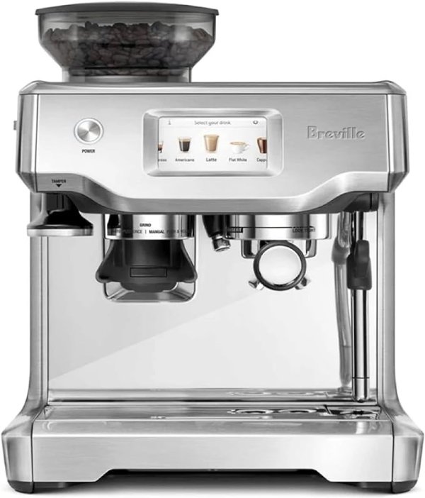 Maker Barista Touch Espresso Machine, Stainless Steel, 12.7 x 15.5 x 16 inches