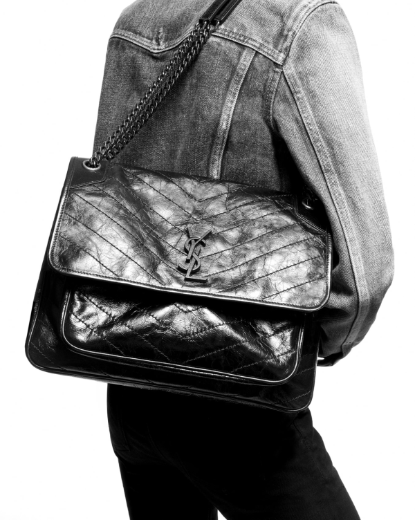 Niki Leather Crossbody Bag