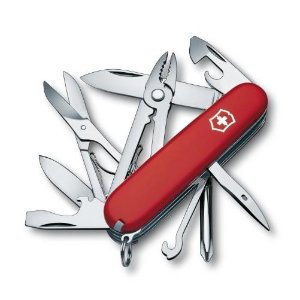 Lightning deal-Victorinox Swiss Army Deluxe Tinker, Red