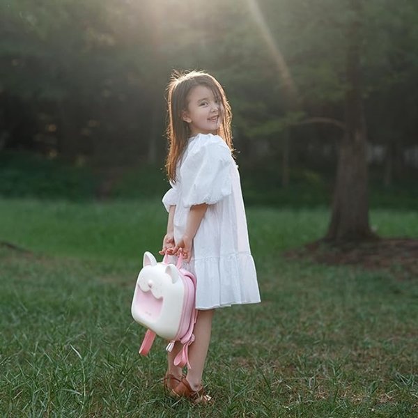 zoy zoii Toddler Backpack, Elegant and Cute Kids Backpack for Little Girls Boys, Children Preschool Backpack