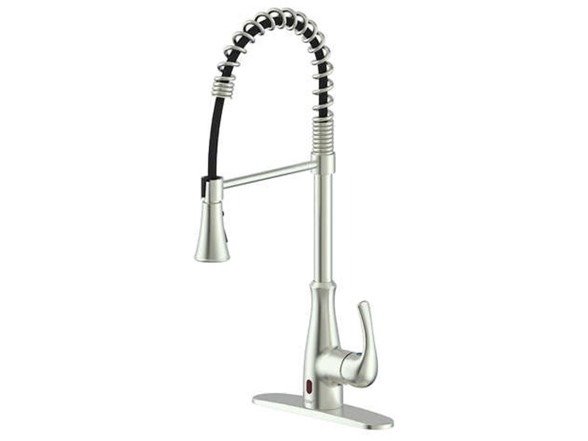Bio Bidet by Bemis Flow, FLOW 770 SpringNeck Motion Activated Kitchen Faucet (Choose Style)