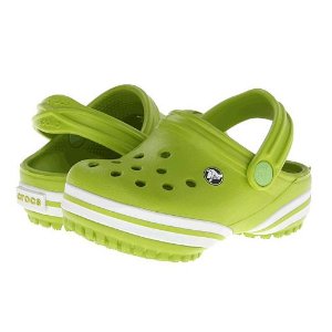 Crocs Crocband-X 儿童洞洞鞋-绿色款
