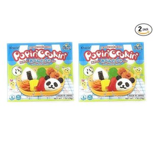 KraciePopin Cookin Tanoshii Bento DIY Candy (2 Pack, Total of 2oz)