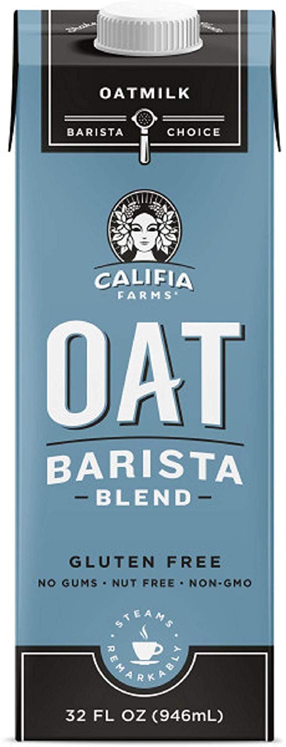 Unsweetened Oatmilk Barista Blend, 32 Oz (Pack of 6) | Whole Rolled Oats | Dairy Free | Coffee Creamer | Gluten-Free | Vegan | Plant Based | Non-GMO