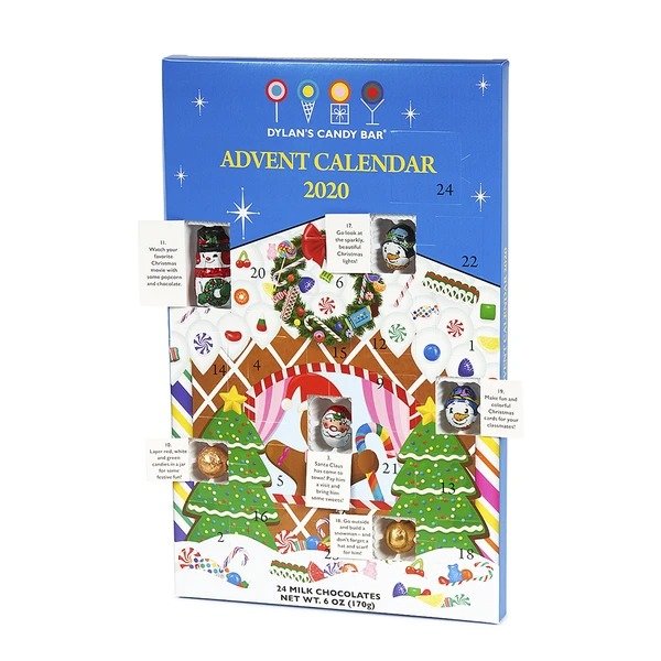 Christmas Candy Countdown Advent Calendar