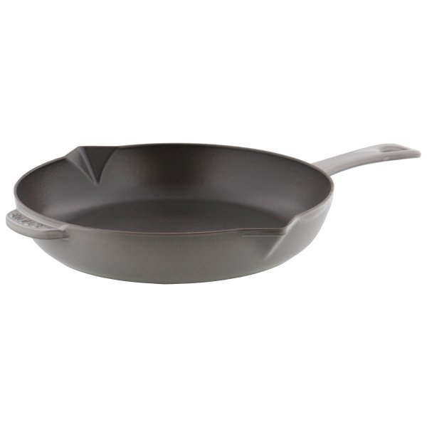 Staub Cast Iron 10-inch, Frying pan, sesame