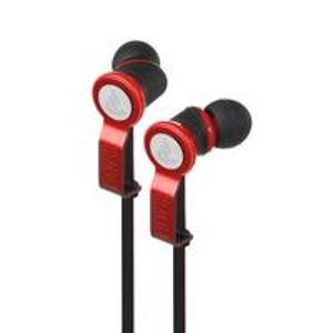 Beacon Audio Perseus Earbuds with In-Line Microphone (Blue Or Red)