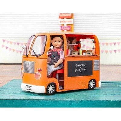 Grill to Go Food Truck Deluxe Accessory Set for 18" Dolls