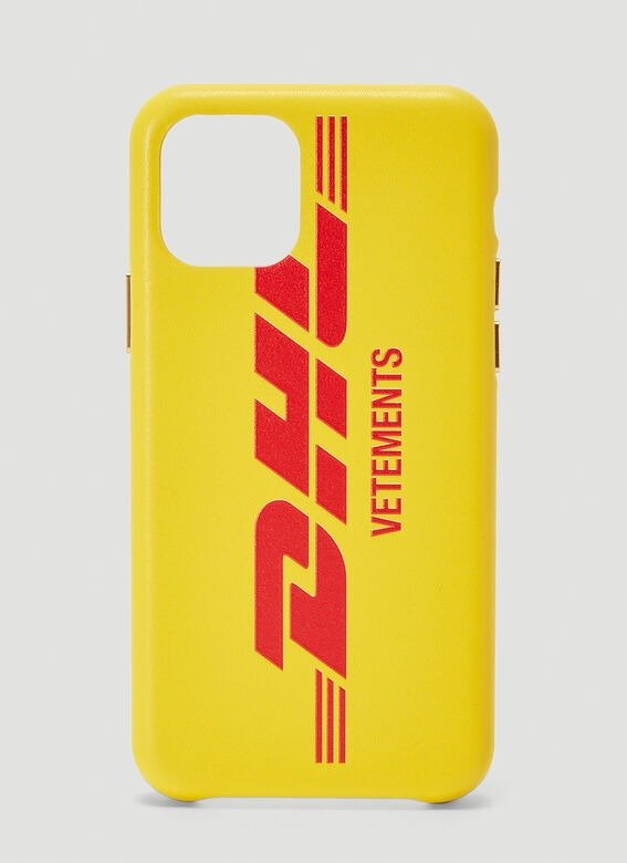 DHL iPhone Case in Yellow
