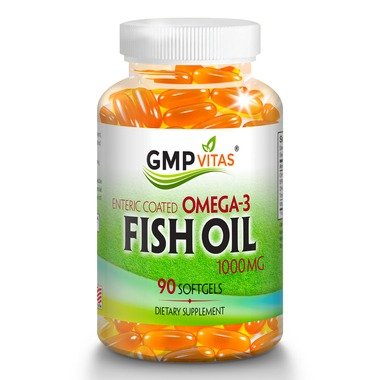 鱼油礼包- 护胃肠溶性天然鱼油 高含量1000mg 90粒
