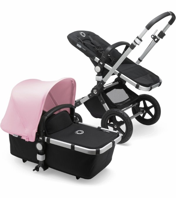 Cameleon 3 Plus Complete Stroller - Aluminum/Black/Soft Pink