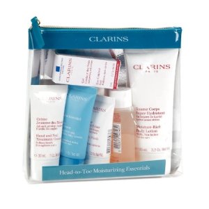 Clarins 保湿6件套热卖 从头到脚的修复滋润