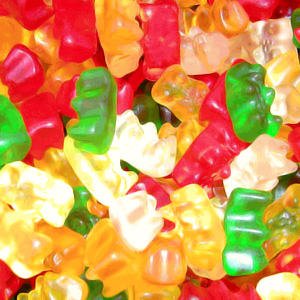 Haribo Gummi Candy Gold-Bears 5 Pound/bag