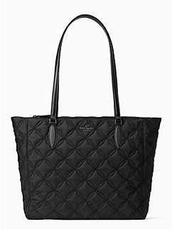 jae quilted large tote