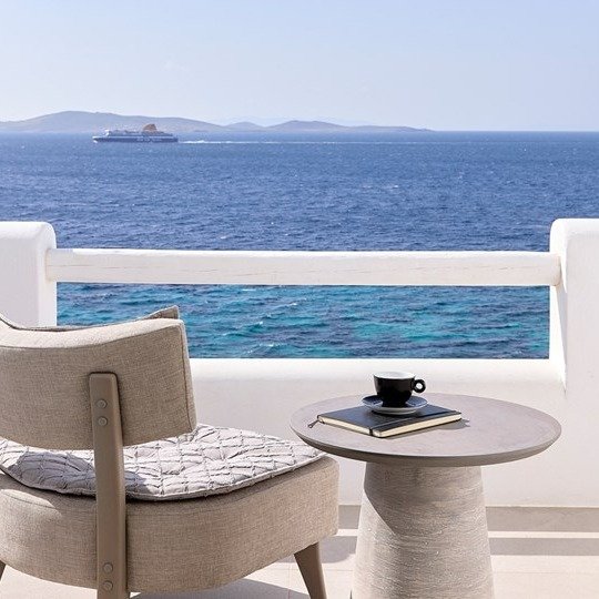 $219—Mykonos 5-star sea-view suite w/breakfast, 65% off