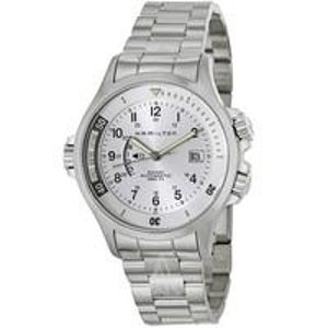 Hamilton Men's Khaki Navy GMT Watch, H77625153