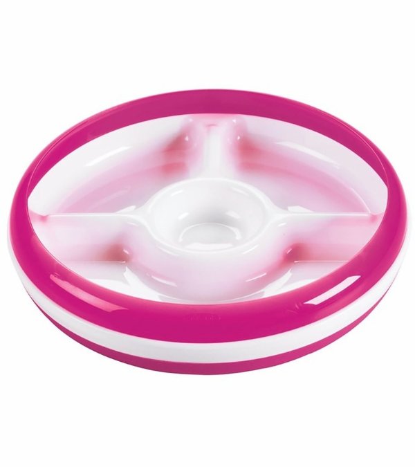 Divided Plate in Pink