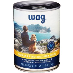 Amazon旗下品牌Wag 狗粮罐头 12罐 多种口味可选