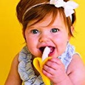 Baby Banana Infant/Toddler Training Toothbrush and Teether @ Amazon
