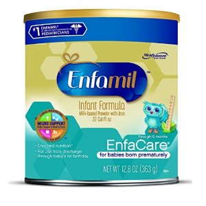 Enfamil EnfaCare Baby Formula - 12.8 oz Powder Can (Pack of 6)