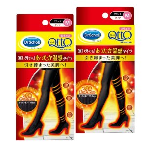Dr.Scholl QttO 新版 美腿保暖温感连裤袜 2双 特价