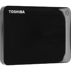 Toshiba Canvio Connect II 1TB USB 3.0 Portable Hard Drive