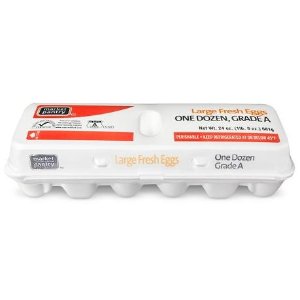 Today only! Market Pantry Large Eggs 12 Count