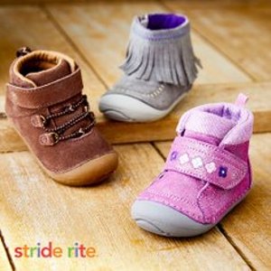 超后一天：Stride Rite 儿童鞋热卖 全美妈妈首推品牌