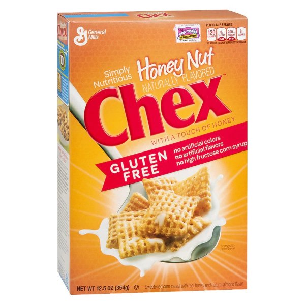 Chex 早餐蜂蜜麦片 12.5oz 2盒