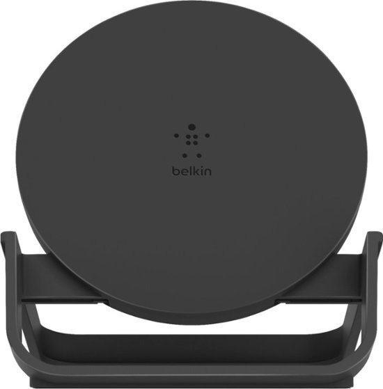 - BOOST CHARGE 10W Qi Certified Fast Charge Wireless Charging Pad for iPhone®/Android - Black