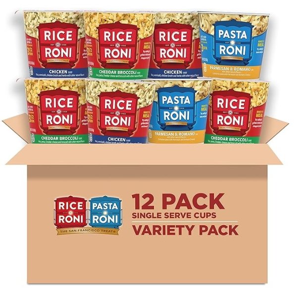 Rice a Roni Cups, Individual Cup 2.11 Ounce (Pack of 12)