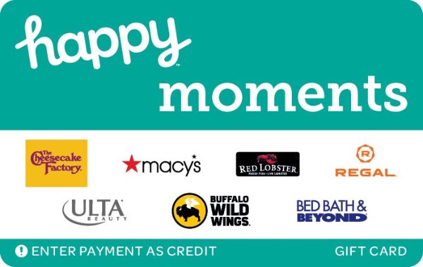 $50 Happy Moments Gift Card