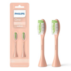 Philips One by Sonicare 电动牙刷替换头 2支装