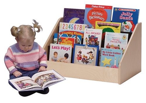Steffy Wood Products Toddler Low Book Display