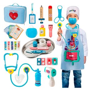 Teneytoyz 小医生扮演玩具套装 包含28件配件
