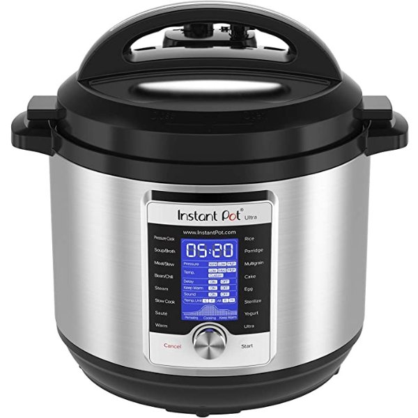 Pot Ultra 80 Ultra 8 Qt 10-in-1 Multi- Use Programmable Pressure Cooker